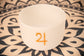 MEINL Sonic Energy Planetary Tuned Crystal Singing Bowl 12" - Jupiter/183.58 Hz detail view 5 at Luna Panther