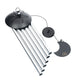 MEINL Sonic Energy Moon Meditation Chime 32"/80 cm - 432 Hz - Round Arch/Silver detail view 9 at Luna Panther