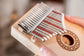 Meinl Sonic Energy Soundhole Pickup Kalimba - 17 notes, maple detail view 5 at Luna Panther