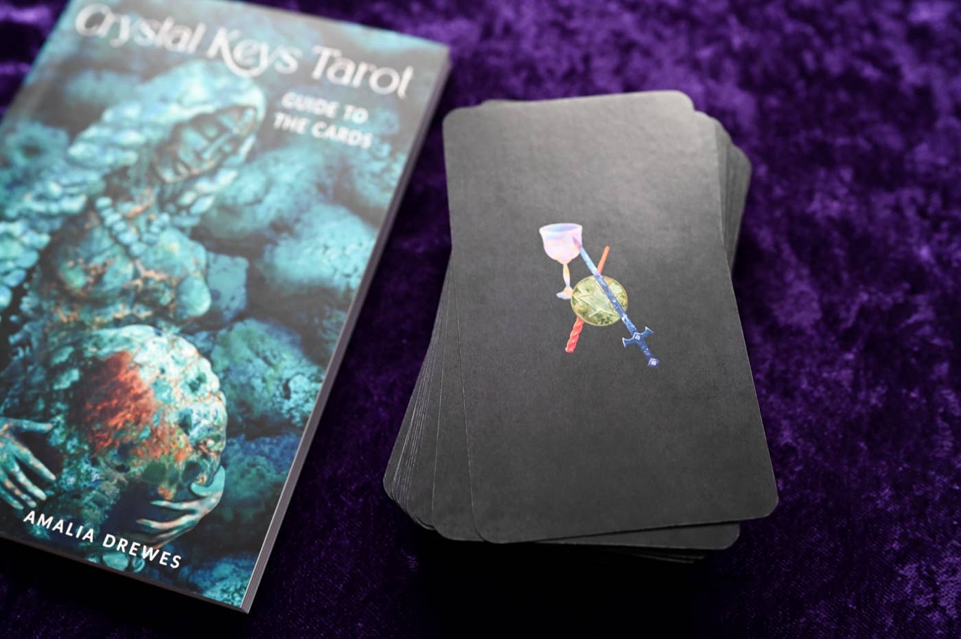 Crystal Keys Tarot: 78 Cards & 176-Page Full-Color Guidebook: Paperback; 220 pages / English
