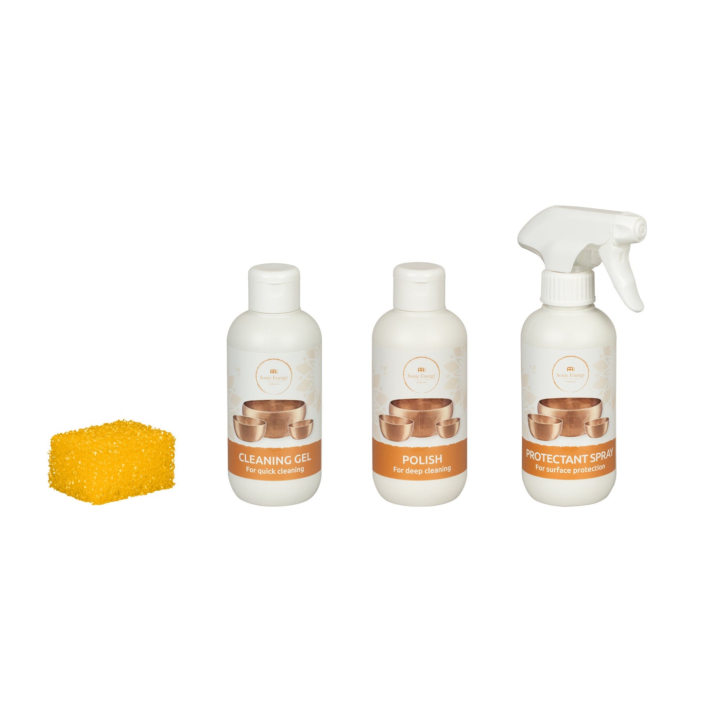 MEINL Sonic Energy 3-pieces Singing Bowl Care and Protectant Set at Luna Panther