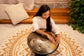MEINL Sonic Energy Sensory Handpan Stainless Steel C# Minor 9 Notes 432 Hz - Vintage Gold detail view 4 at Luna Panther