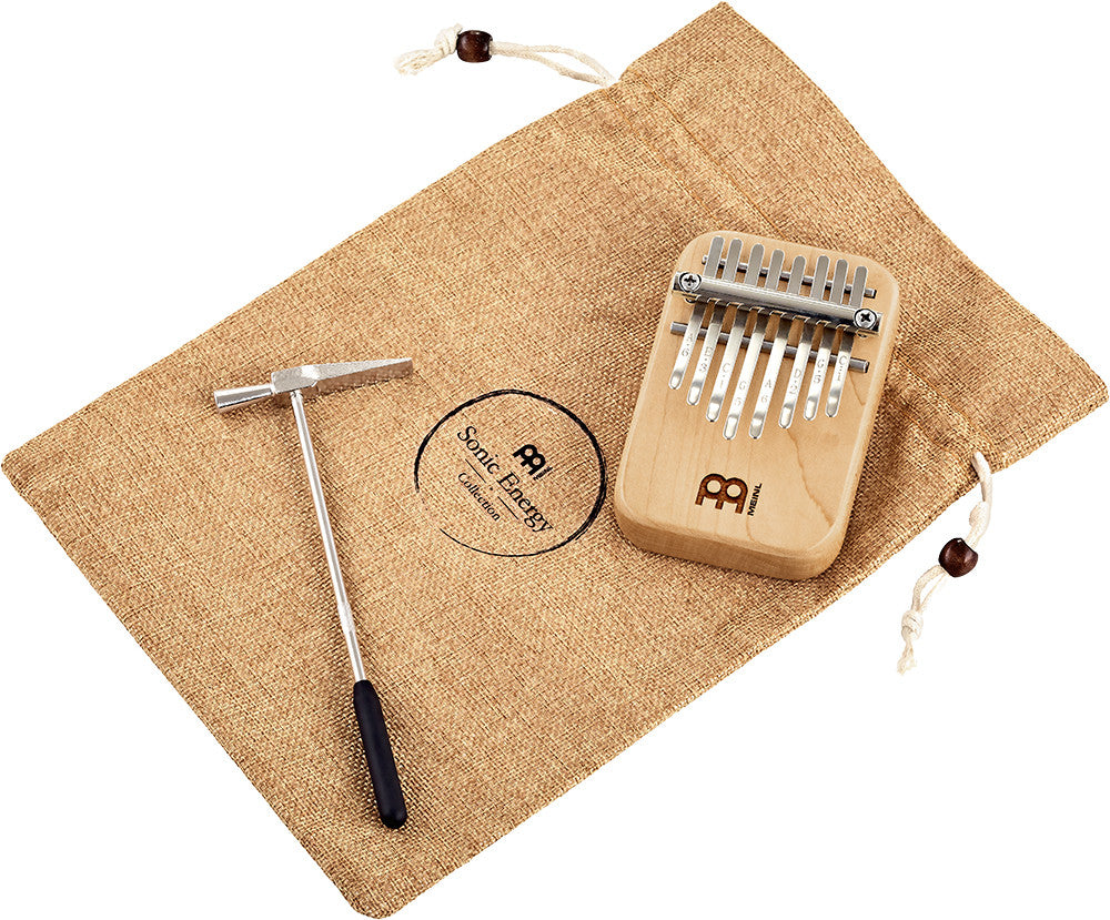 Meinl Sonic Energy Solid Kalimba - 8 notes, maple detail view 4 at Luna Panther