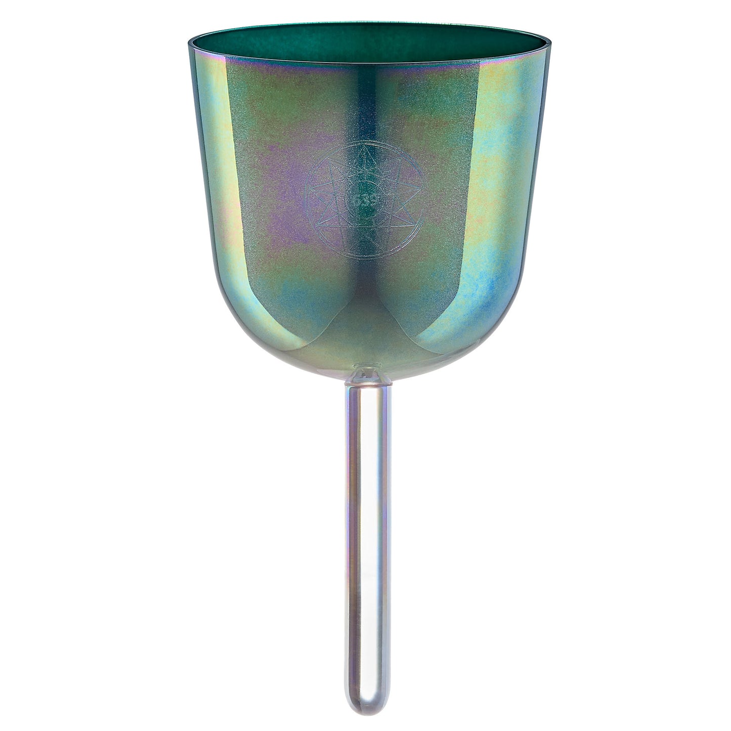 MEINL Sonic Energy 4.25" Essence Solfeggio Crystal Singing Bowl Fa 639 Hz, Indigo Blue at Luna Panther