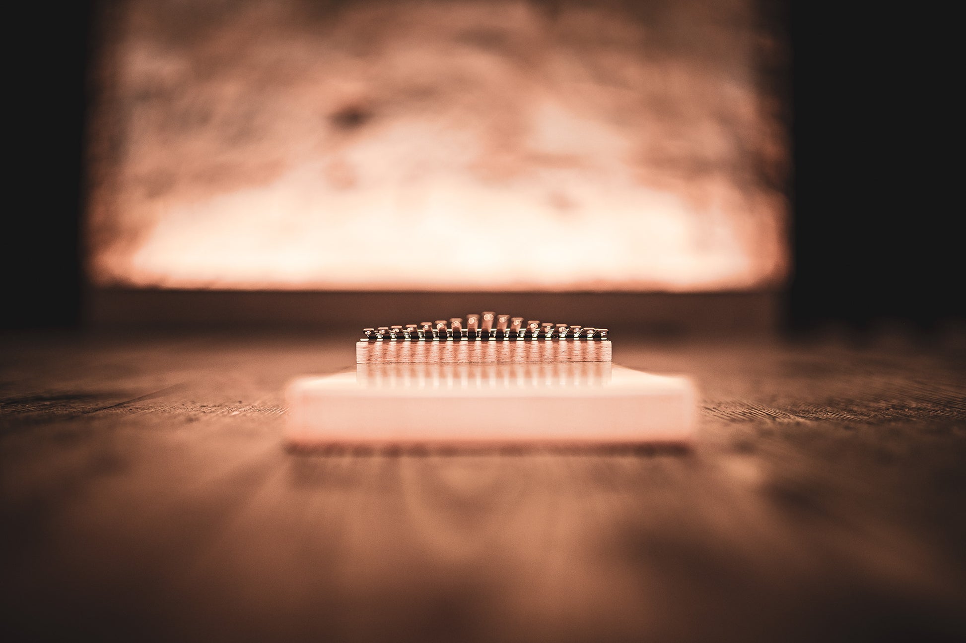 Meinl Sonic Energy Solid Kalimba - 17 notes, maple detail view 14 at Luna Panther