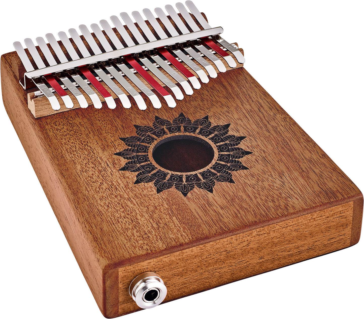 Meinl Sonic Energy Soundhole Pickup Kalimba - 17 notes, mahogany at Luna Panther