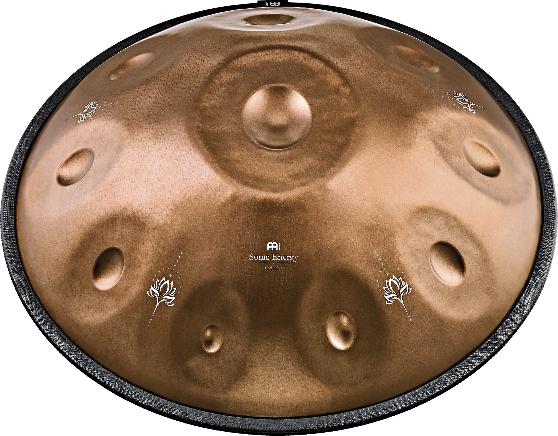MEINL Sonic Energy Sensory Handpan, Stainless Steel, E La Sirena, 10 Notes, 432 Hz, Vintage co detail view 12 at Luna Panther