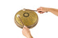 MEINL Sonic Energy Medium Octave Steel Tongue Drum 10" - C Major/8 Notes/432 Hz - Gold detail view 14 at Luna Panther