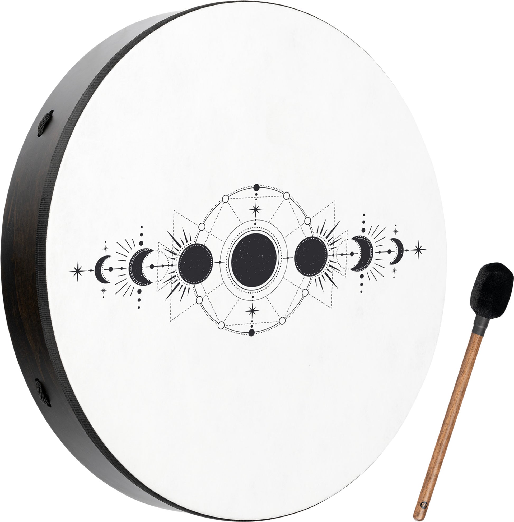 MEINL Sonic Energy Moon Phases Ritual Drum 22" - True Feel Synthetic Head detail view 11 at Luna Panther