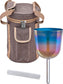 MEINL Sonic Energy 4.5" Essence Solfeggio Crystal Singing Bowl Mi 528 Hz, Sunrise Blue detail view 8 at Luna Panther