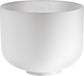 MEINL Sonic Energy White-Frosted Crystal Singing Bowl 10" - D4/Sacral Chakra/432 Hz
