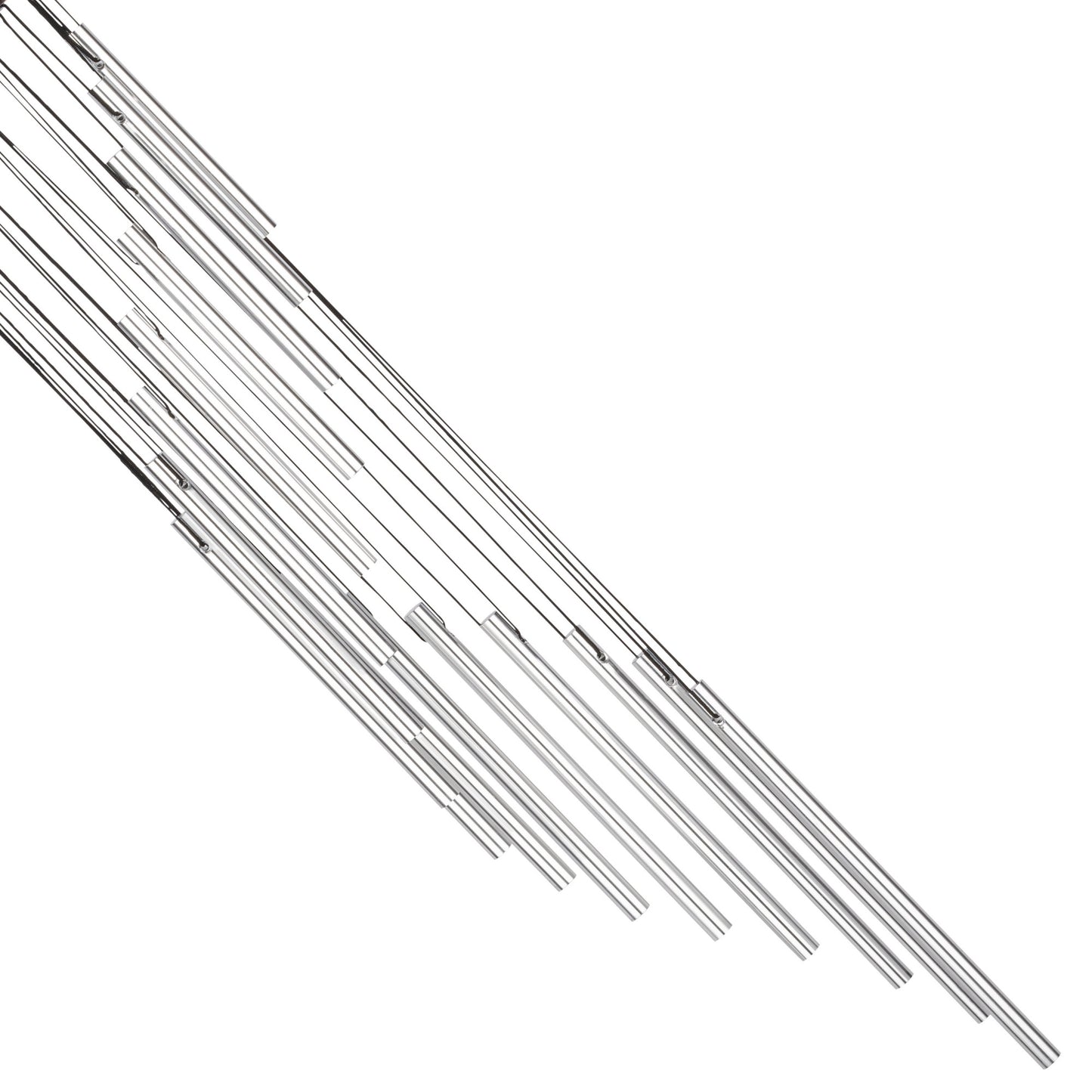 MEINL Sonic Energy Spiral Chime - 29"/73 cm - Silver detail view 6 at Luna Panther