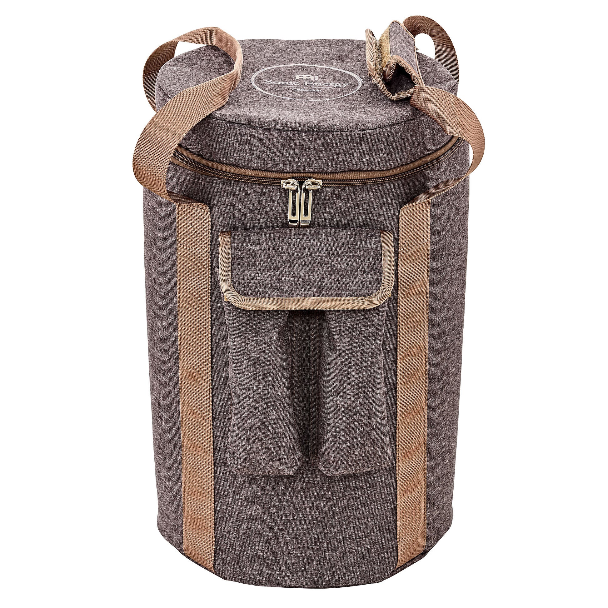 MEINL Sonic Energy 7" Crystal Singing Chalice Bag, for 6.5" to 7" chalices - Brown at Luna Panther