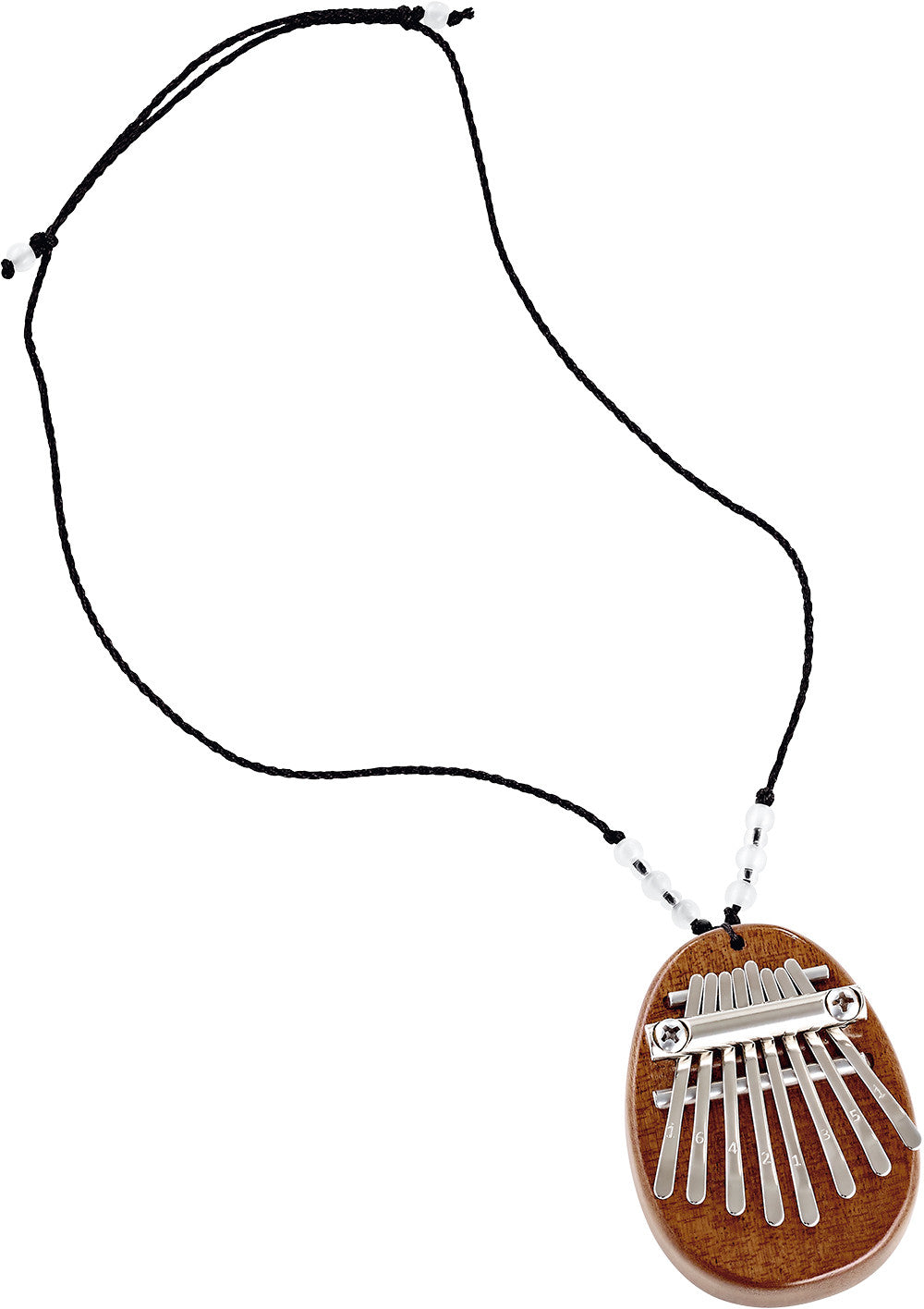 Meinl Sonic Energy Mini Kalimba - 8 notes, sapele detail view 5 at Luna Panther