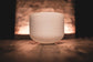 MEINL Sonic Energy White-Frosted Crystal Singing Bowl 9" - A4/Brow Chakra/432 Hz detail view 2 at Luna Panther