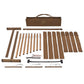 MEINL Sonic Energy 8-piece Sound Bath Tube Chime Set, 440 Hz, Bronze detail view 3 at Luna Panther