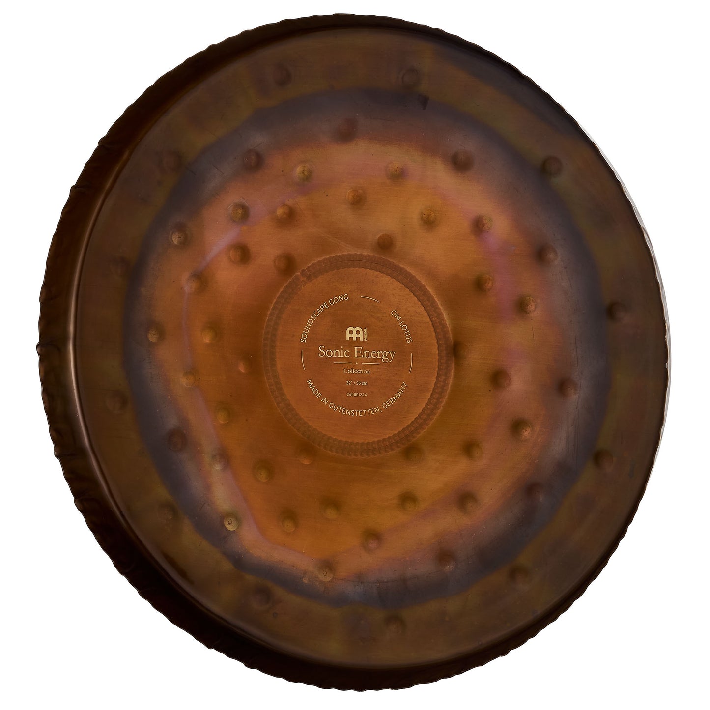 MEINL Sonic Energy 22" Soundscape Gong, Om Lotus detail view 6 at Luna Panther