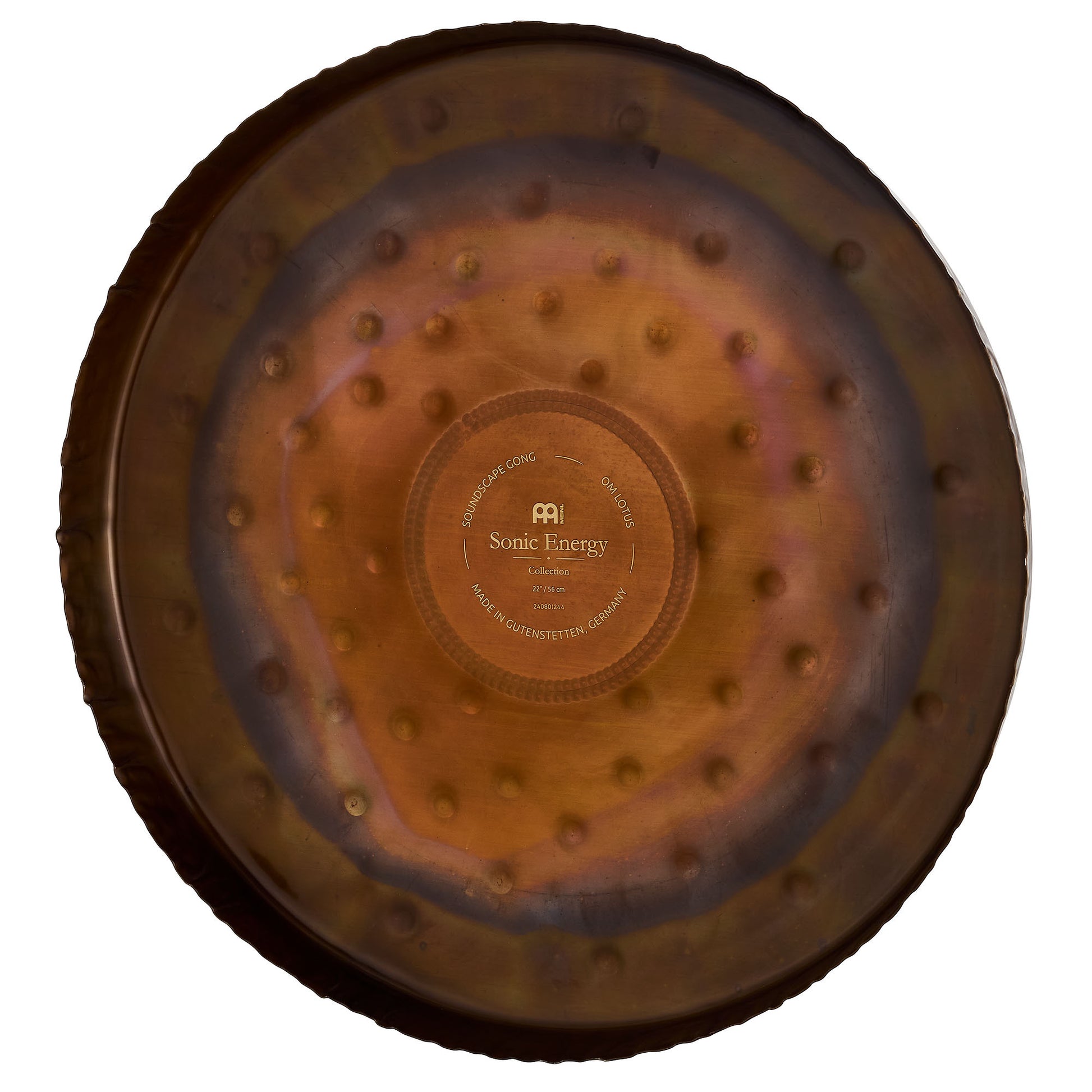 MEINL Sonic Energy 22" Soundscape Gong, Om Lotus detail view 6 at Luna Panther