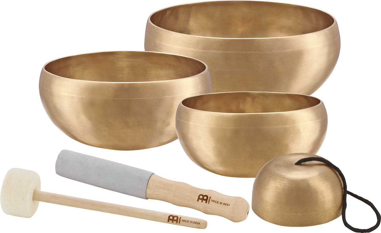 MEINL Sonic Energy Cosmos Series Singing Bowl Set 6 pcs - 250/650/800/1000g + Mallets at Luna Panther