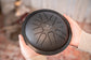 MEINL Sonic Energy Small Steel Tongue Drum 7" - F Minor/8 Notes/440 Hz - Black detail view 2 at Luna Panther