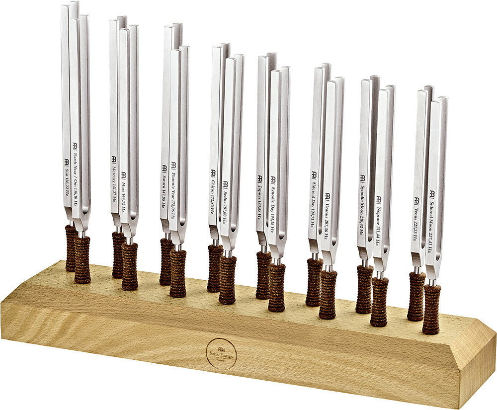 MEINL Sonic Energy Planetary Tuned Therapy Tuning Fork Set - 16 pcs. at Luna Panther