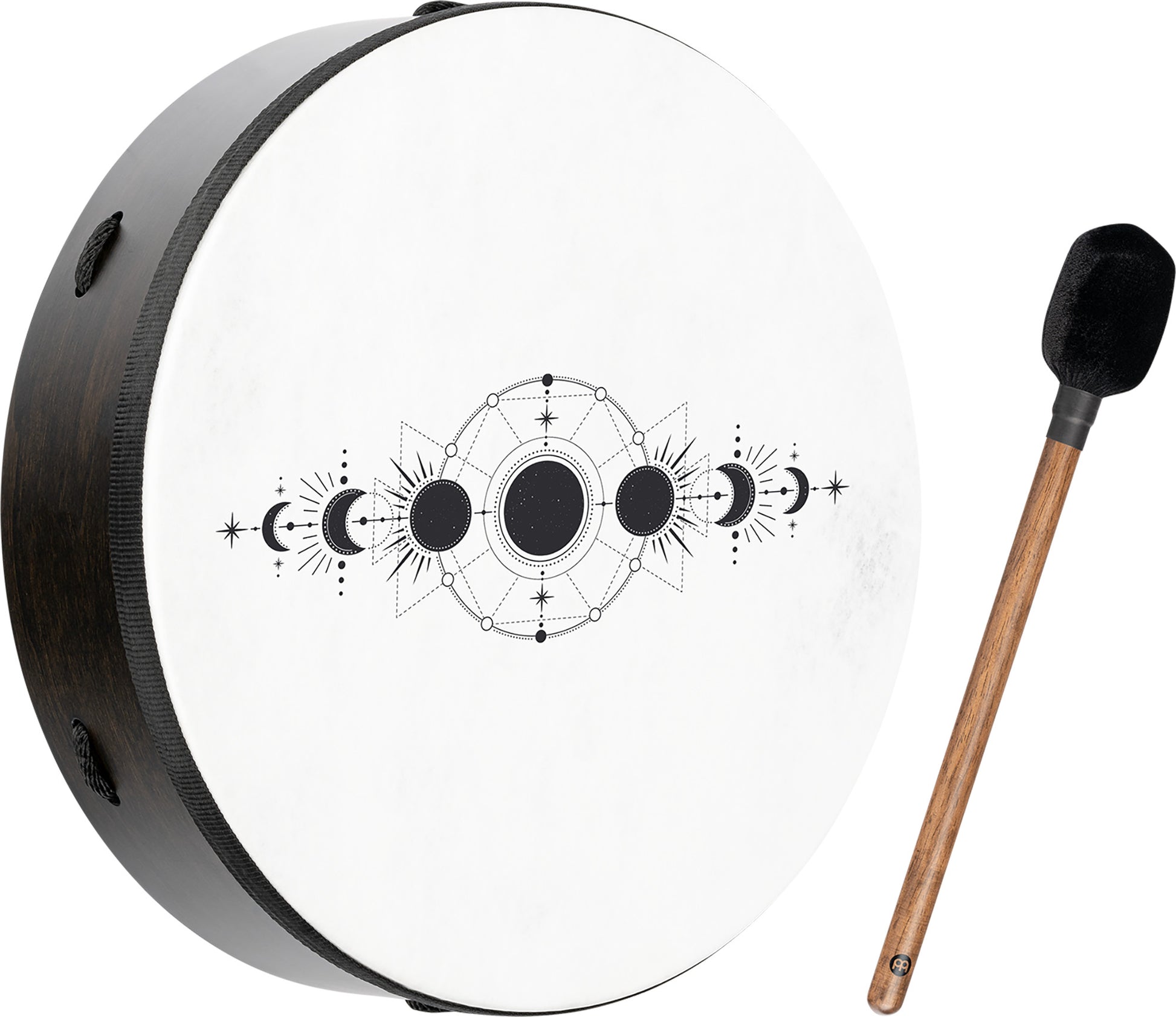 MEINL Sonic Energy Moon Phases Ritual Drum 14" - True Feel Synthetic Head detail view 11 at Luna Panther