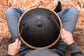 MEINL Sonic Energy Octave Steel Tongue Drum 16" - D Kurd/9 Notes/44 Hz - Black detail view 4 at Luna Panther