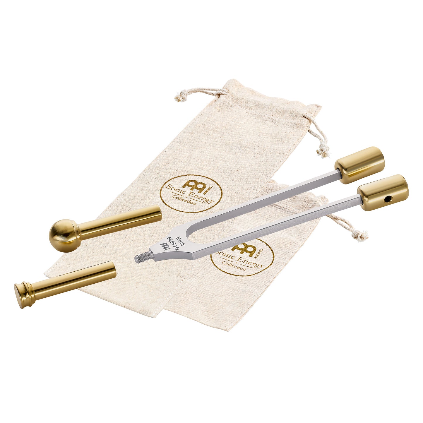 MEINL Sonic Energy Grounding Therapy Tuning Fork, Earth Year / Om 68.05 Hz detail view 2 at Luna Panther