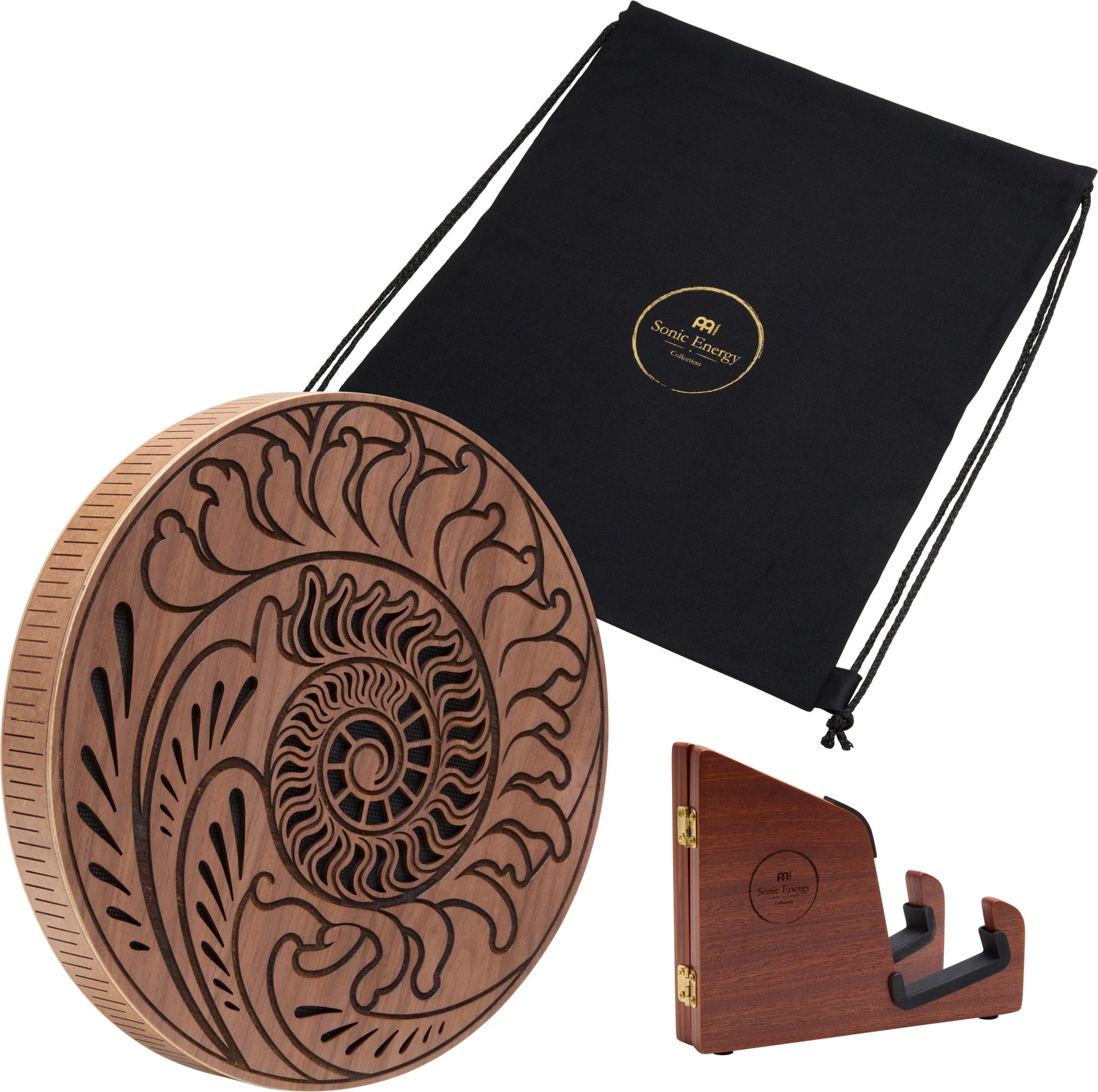 MEINL Sonic Energy 10" Rain Disk, Ocean Sound, Fibonacci-Inspired Carving detail view 11 at Luna Panther