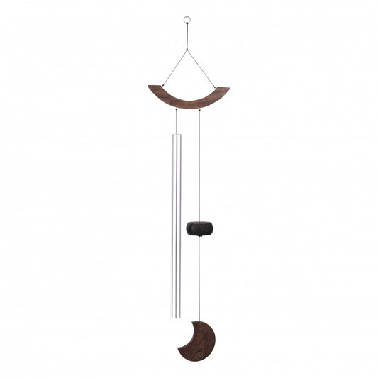 MEINL Sonic Energy Moon Meditation Chime 49"/125 cm - 432 Hz - Curved Suspension/Silver at Luna Panther
