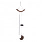 MEINL Sonic Energy Moon Meditation Chime 49"/125 cm - 432 Hz - Curved Suspension/Silver at Luna Panther