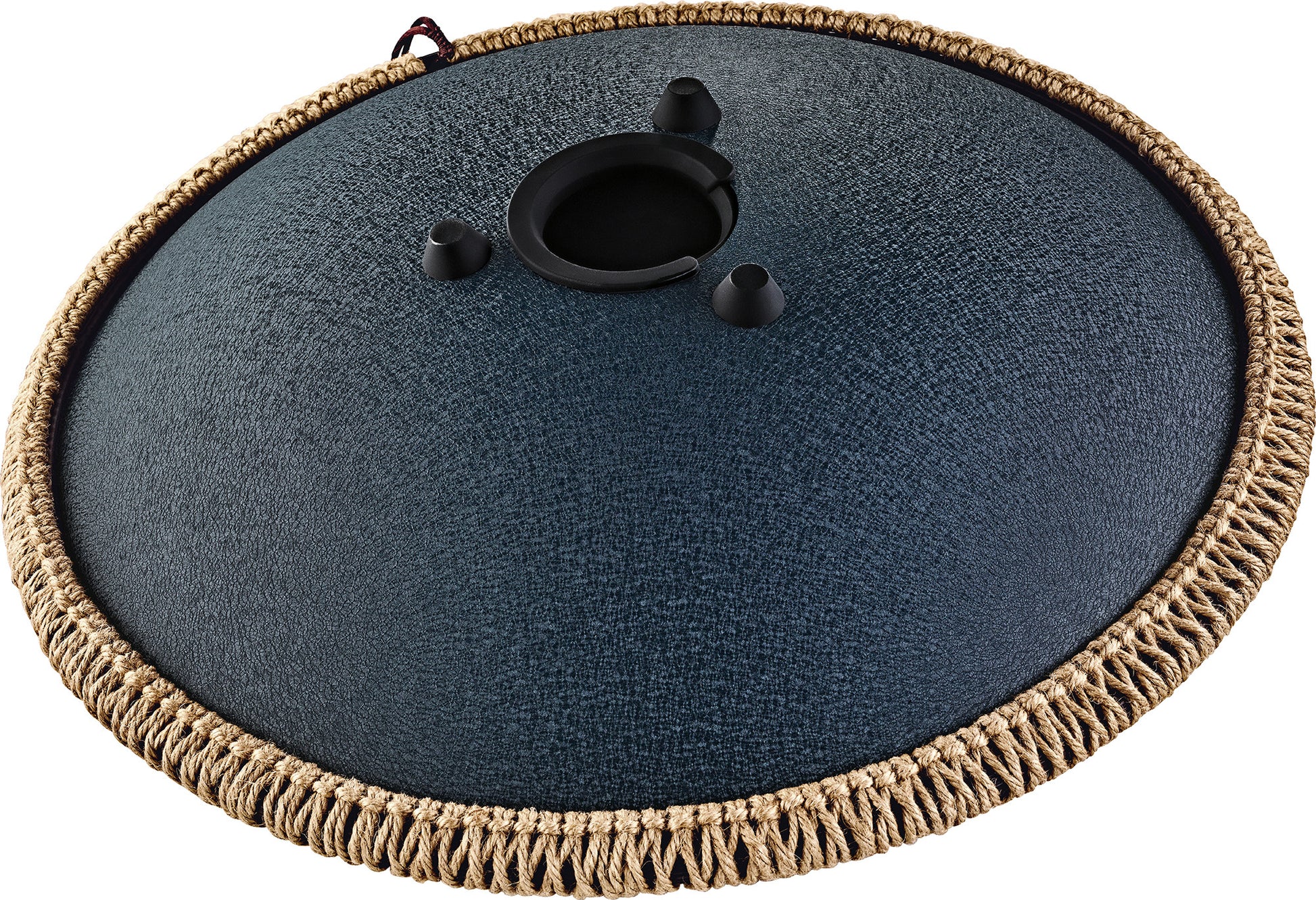 MEINL Sonic Energy Octave Steel Tongue Drum 16" - D Amara/9 Notes/440 Hz - Lasered Floral Desi detail view 13 at Luna Panther