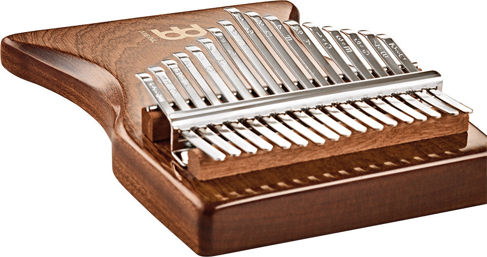 Meinl Sonic Energy Solid Kalimba - 17 notes, sapele detail view 4 at Luna Panther