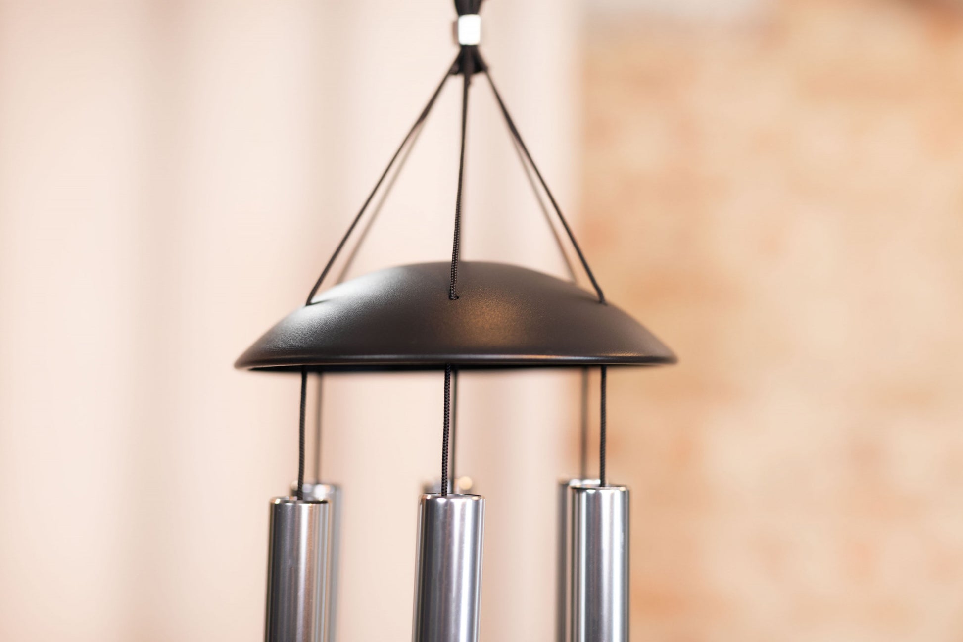 MEINL Sonic Energy Moon Meditation Chime 32"/80 cm - 432 Hz - Round Arch/Silver detail view 7 at Luna Panther
