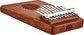 Meinl Sonic Energy Solid "Flower of Life" Kalimba - 10 notes / Zambesi Redwood detail view 13 at Luna Panther