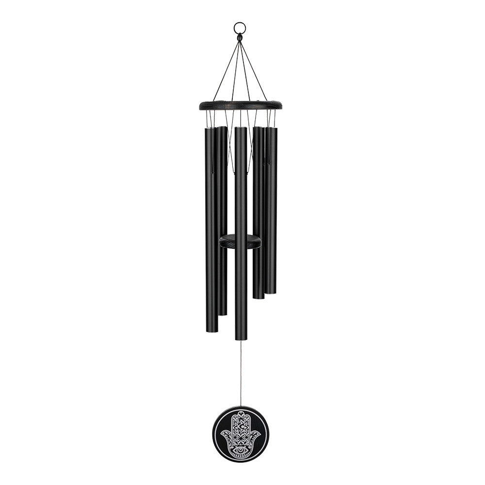 MEINL Sonic Energy Hamsa Meditation Chime 36"/90 cm - 432 Hz - Black at Luna Panther