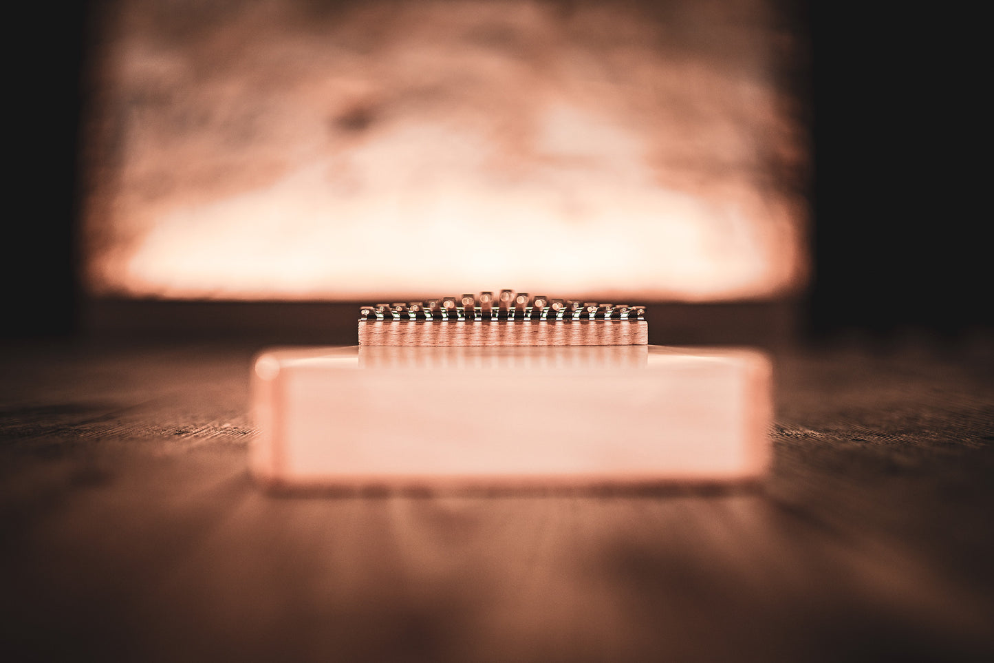 Meinl Sonic Energy Solid Kalimba - 17 notes, maple detail view 16 at Luna Panther