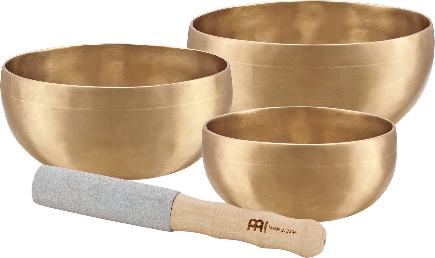 MEINL Sonic Energy Universal Series Singing Bowl Set 4 pcs - 500/700/750g + Mallet at Luna Panther