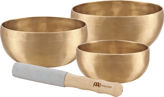 MEINL Sonic Energy Universal Series Singing Bowl Set 4 pcs - 500/700/750g + Mallet at Luna Panther