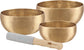 MEINL Sonic Energy Universal Series Singing Bowl Set 4 pcs - 500/700/750g + Mallet at Luna Panther