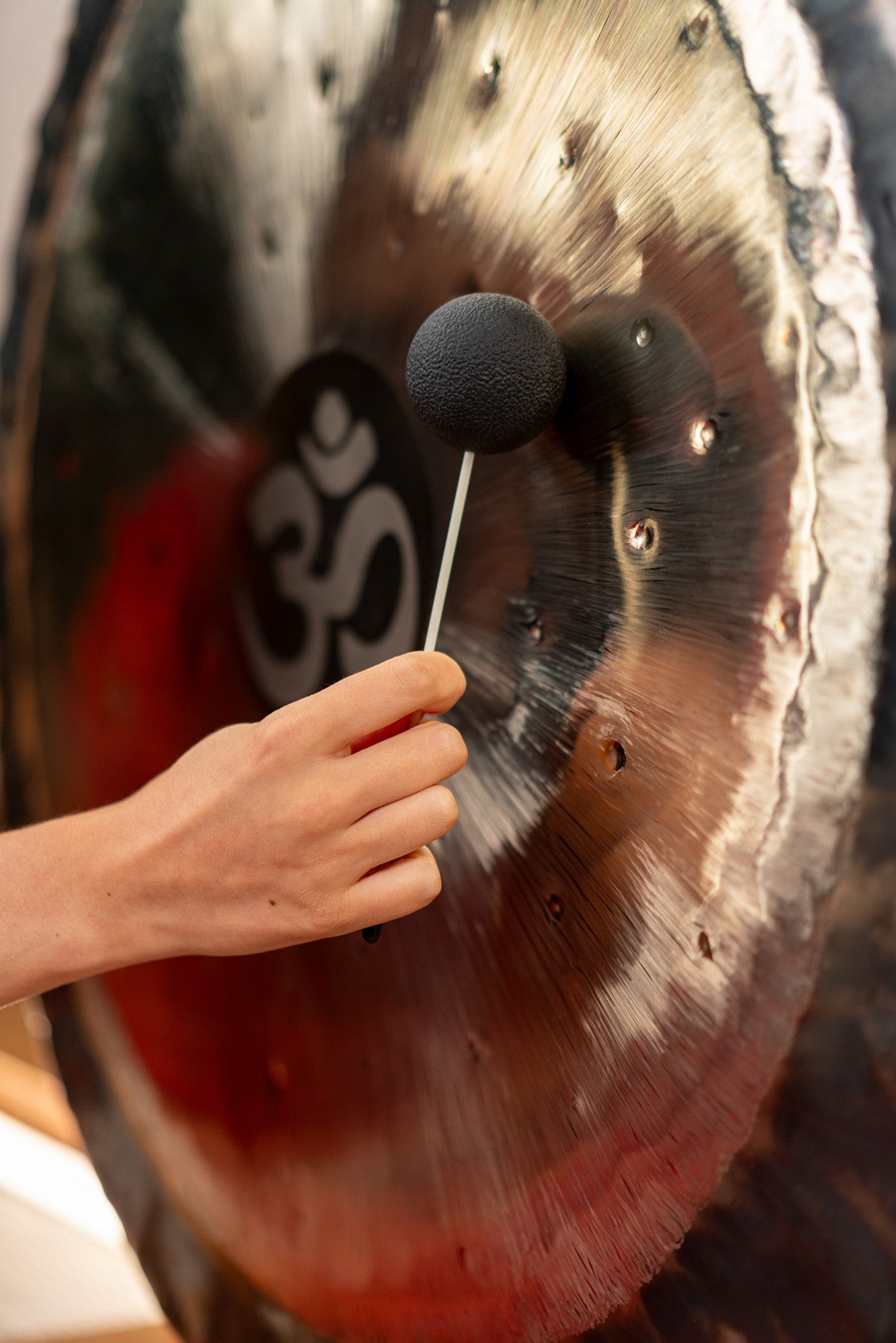 MEINL Sonic Energy Gong Resonant Mallet - 50 mm (2") detail view 3 at Luna Panther