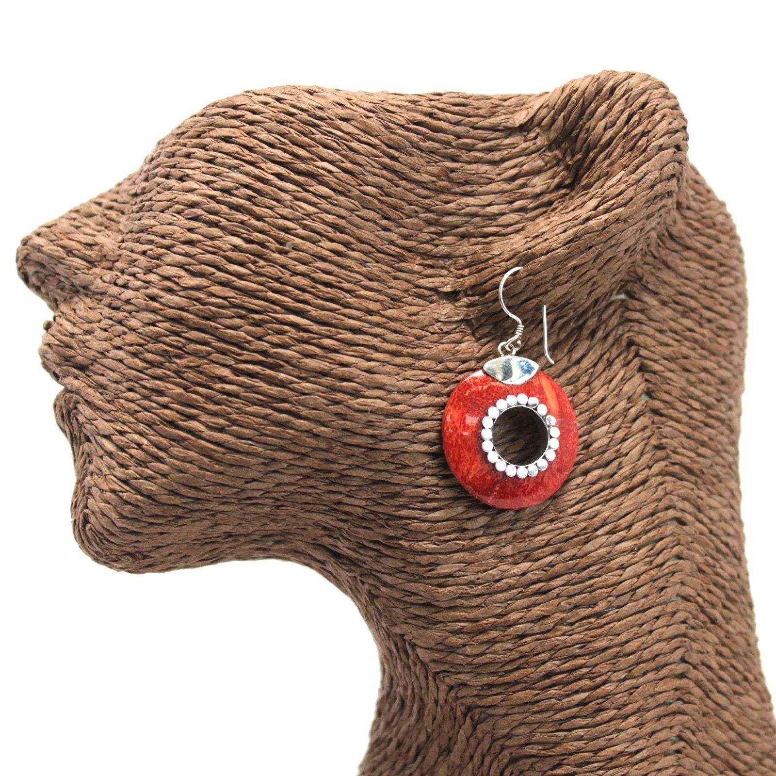 925 Silver Earrings - Do - nuts - Luna Panther