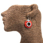 925 Silver Earrings - Do - nuts - Luna Panther