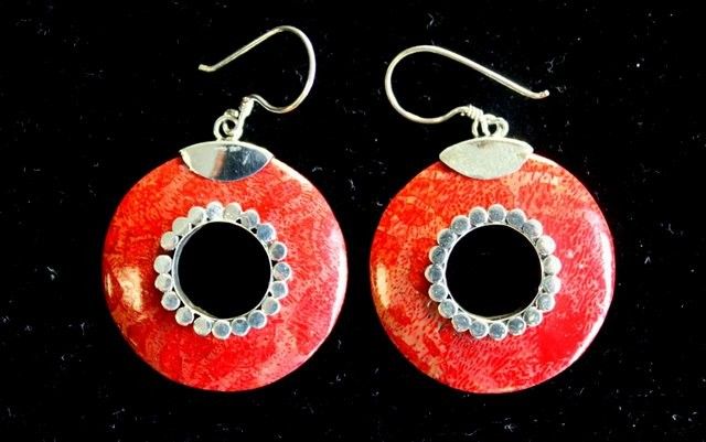 925 Silver Earrings - Do - nuts - Luna Panther