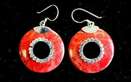 925 Silver Earrings - Do - nuts - Luna Panther alternate view