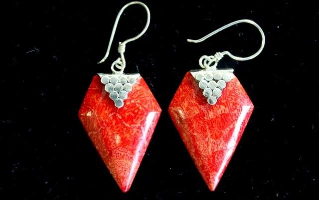 925 Silver Earrings - Grapes - Luna Panther