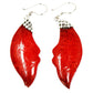 925 Silver Earrings - Leaf Drop - Luna Panther