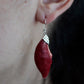 925 Silver Earrings - Leaf Drop - Luna Panther