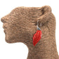 925 Silver Earrings - Leaf Drop - Luna Panther