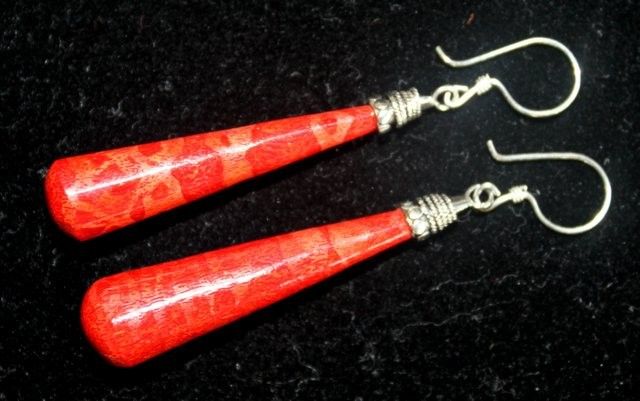 925 Silver Earrings - Long Teardrop - Luna Panther